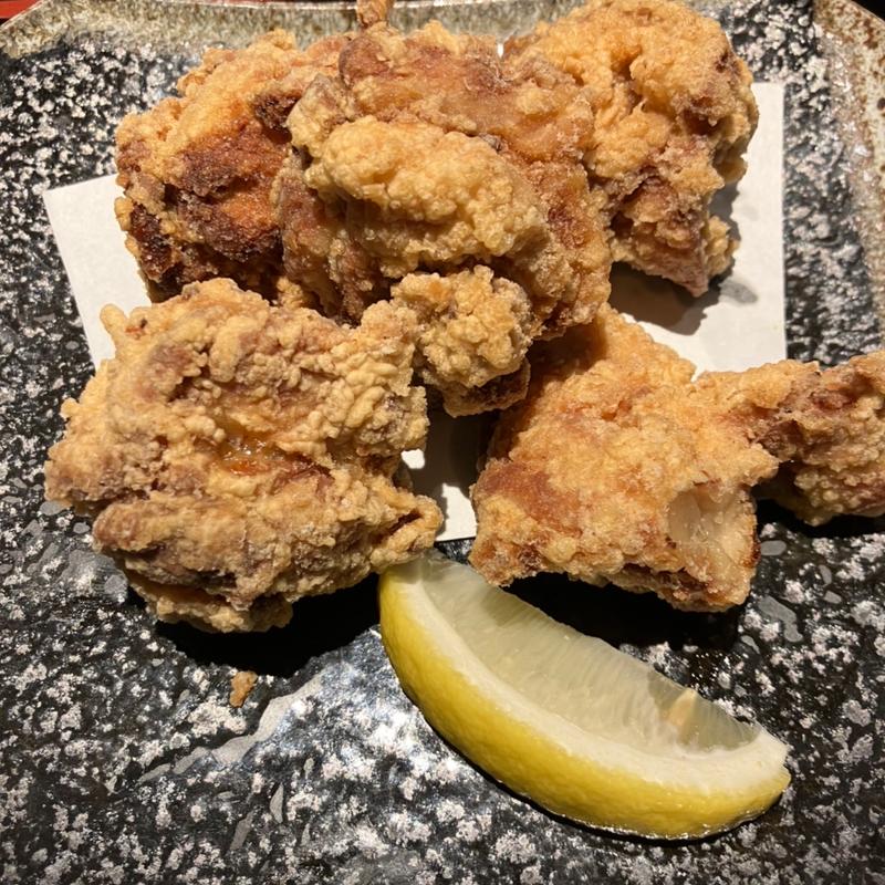 ザンギ定食(蕎麦切り くろ)