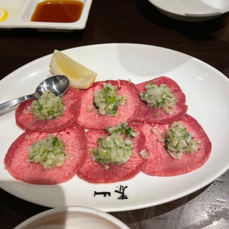 ネギ塩黒毛和牛タン(泰山 南森町店 （タイザン）)