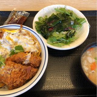 ヒレカツ丼セット(かつや 山形江俣店)