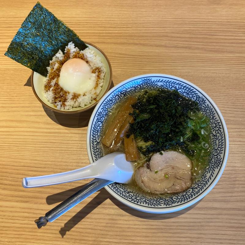 磯海苔塩らーめん(丸源ラーメン 西府中店 )