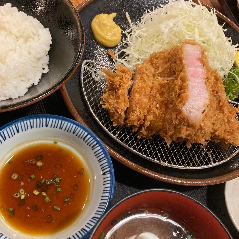 匠カツ定食(とんかつ稲 仲町台店)