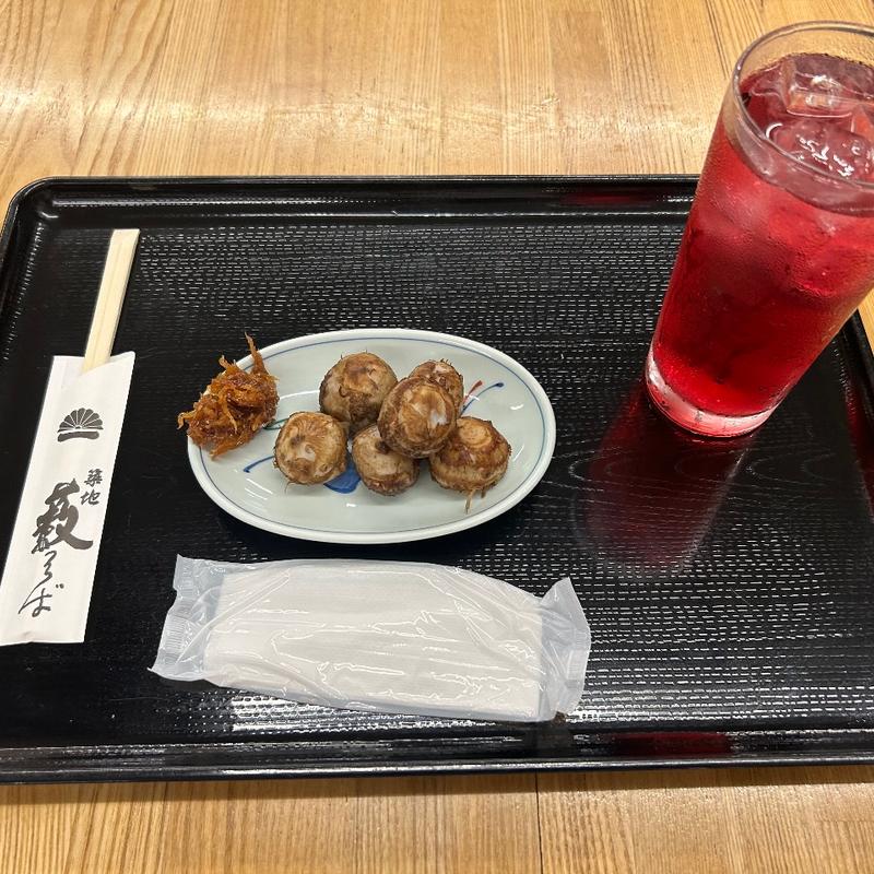 石川小芋濃厚きぬかつぎ（かつお田楽みそ付き）(築地薮そば)