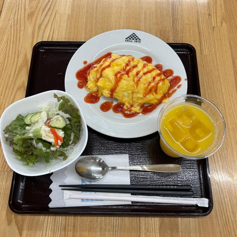 オムライス(東都グリル 築地魚河岸店)