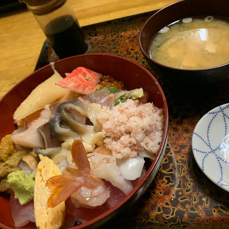 特上生ちらし(三浦や)