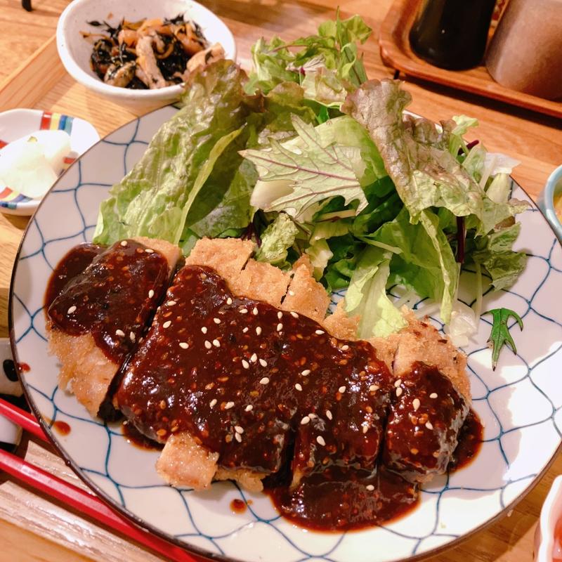 味噌カツ(もがめ食堂)