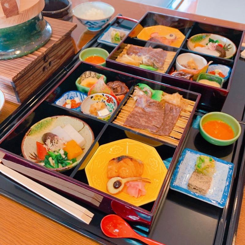 松花堂弁当「雅」(京都 吉兆 松花堂店 （きっちょう）)