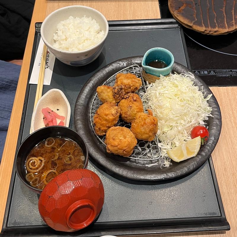 唐揚げ定食(鈴のれん 春日井店 )