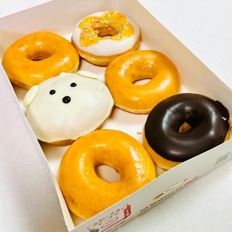 6個セット(クリスピー・クリーム・ドーナツ 吉祥寺元町通り店)