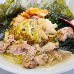 ネギラーメン＋わかめ＋海苔＋メンマ＋サービス辛タマ(ラーメンショップ 122号騎西店)