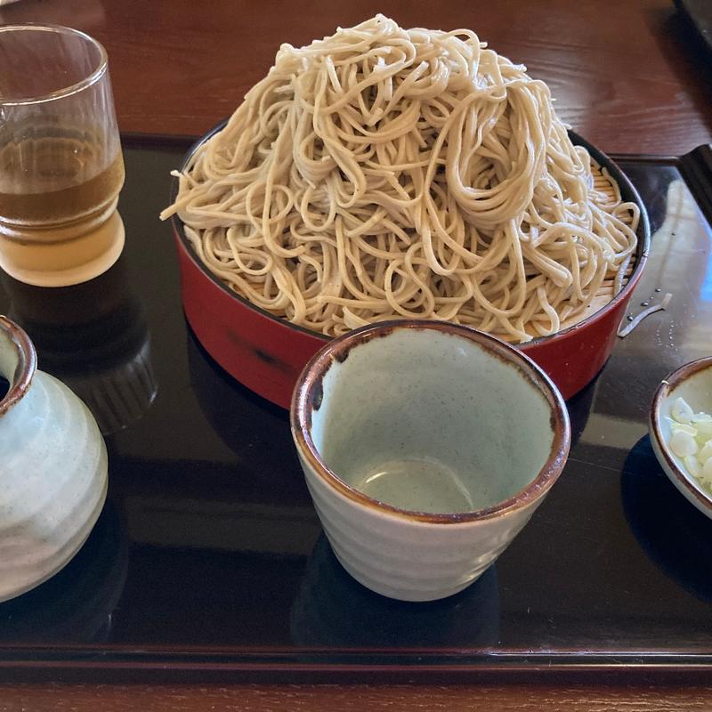 もりそば　(大盛り)(信州蕎麦わきゅう)