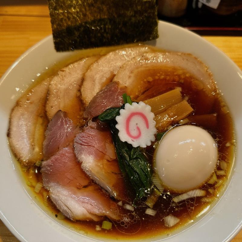 特製中華蕎麦　醤油(麺道六善)