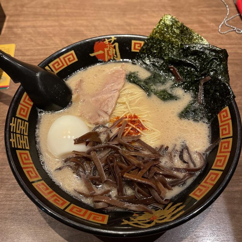 とんこつラーメン(一蘭 前橋インター店 )