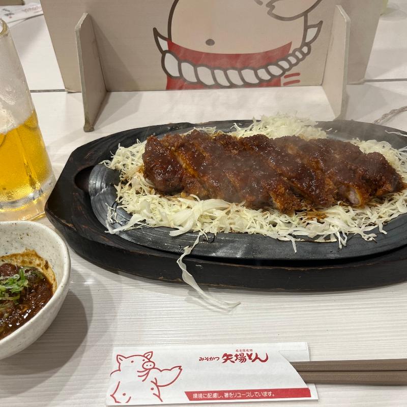 極上リブ鉄板とんかつ(矢場とん エスカ店)