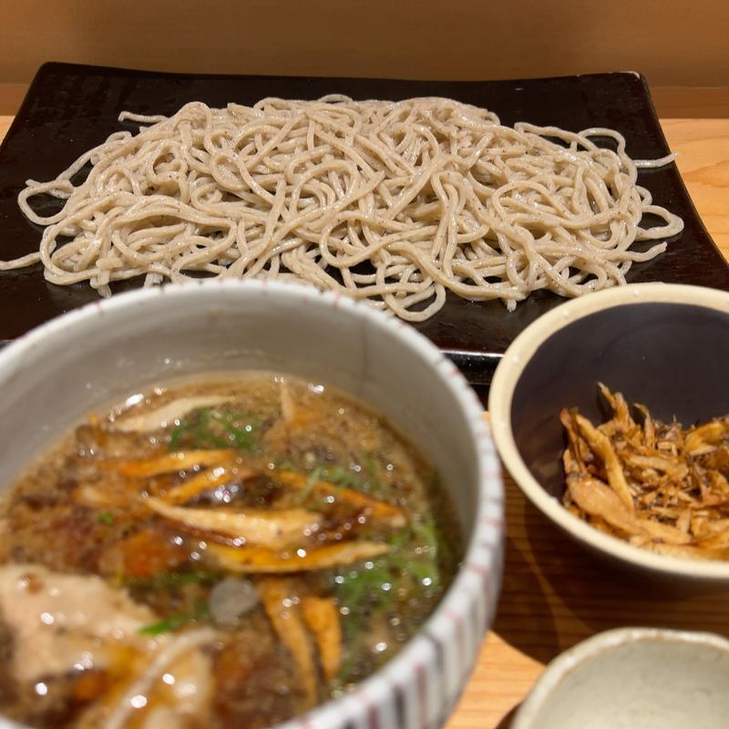 豚ごぼうつけ蕎麦(つけ蕎麦 恵比寿 初代)