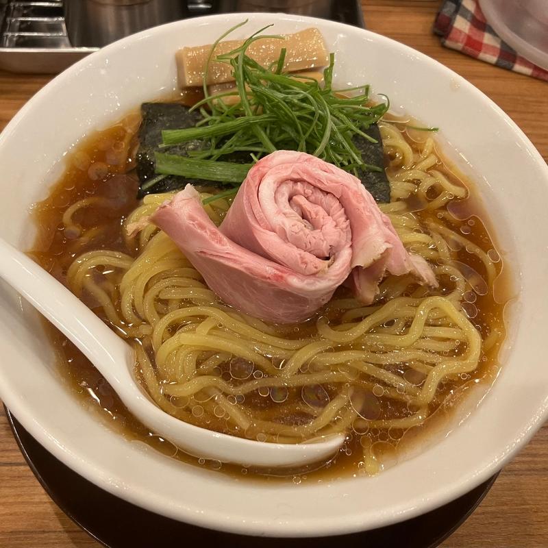 (限定)麺助鶏鶏比内地鶏の冷やし(中華そば ココカラサキゑ)