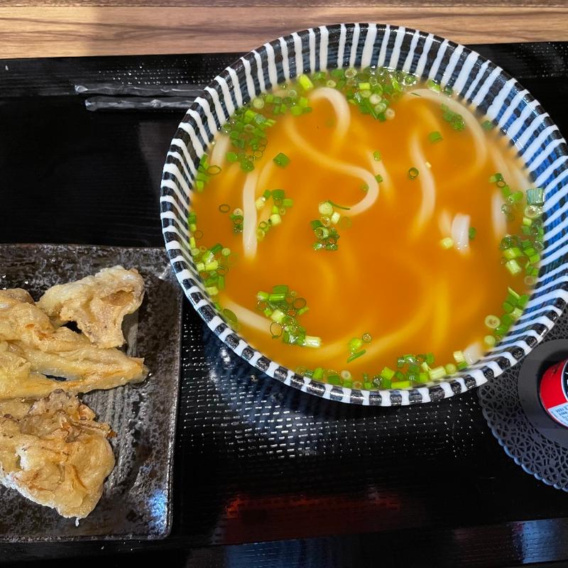 舞茸天ぷらうどん(初雪堂)