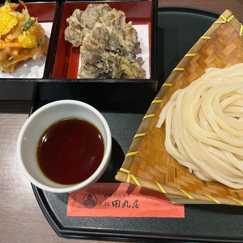 大盛り醤油つゆ+合わせ盛り(田丸屋 （たまるや）)