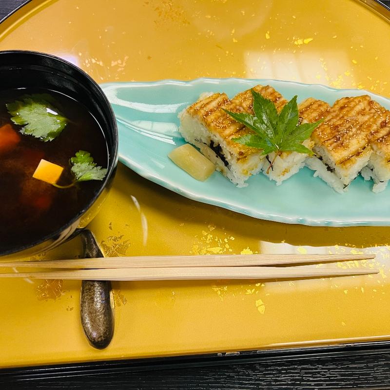 穴子の押し寿司(山一別館 )