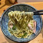 冷製にぼベーゼ(極麺 青二犀 （ゴクメン アオニサイ）)