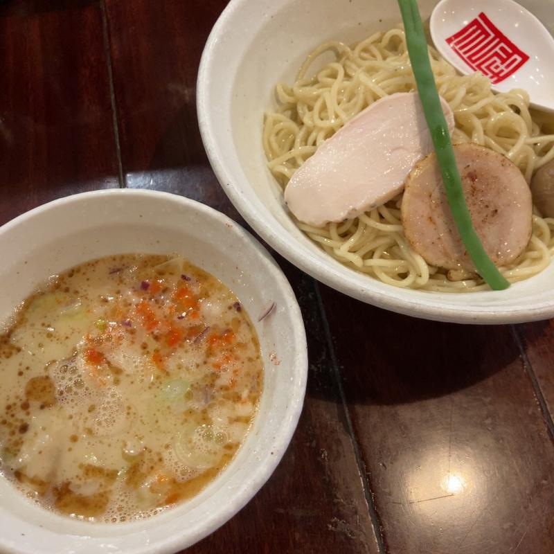 鶏白湯つけめん(らぁめん冠尾)