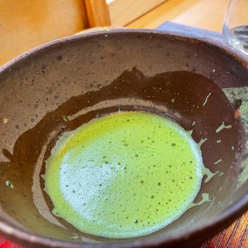 抹茶(美な味 鮨 しんたろう)