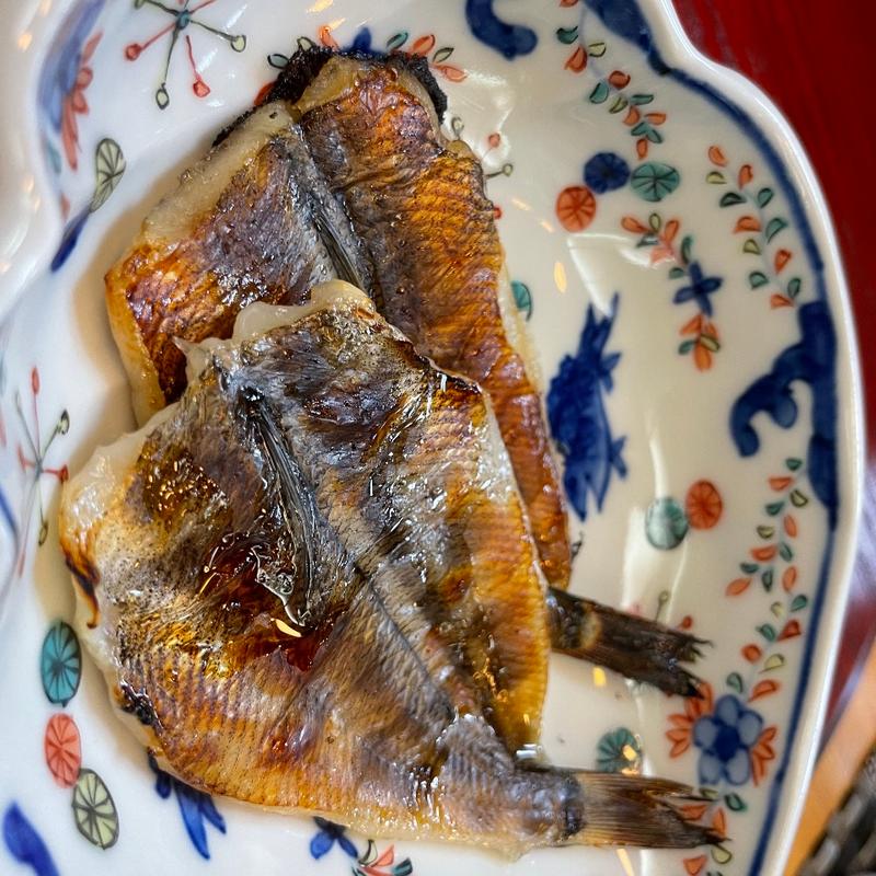焼き魚(美な味 鮨 しんたろう)