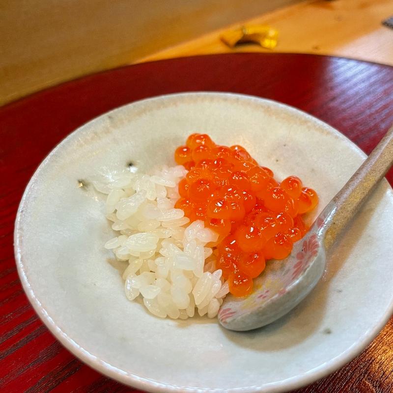 いくらご飯(美な味 鮨 しんたろう)