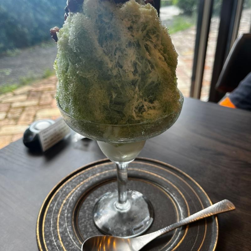 かき氷(French cafe CHASEN 高台寺)