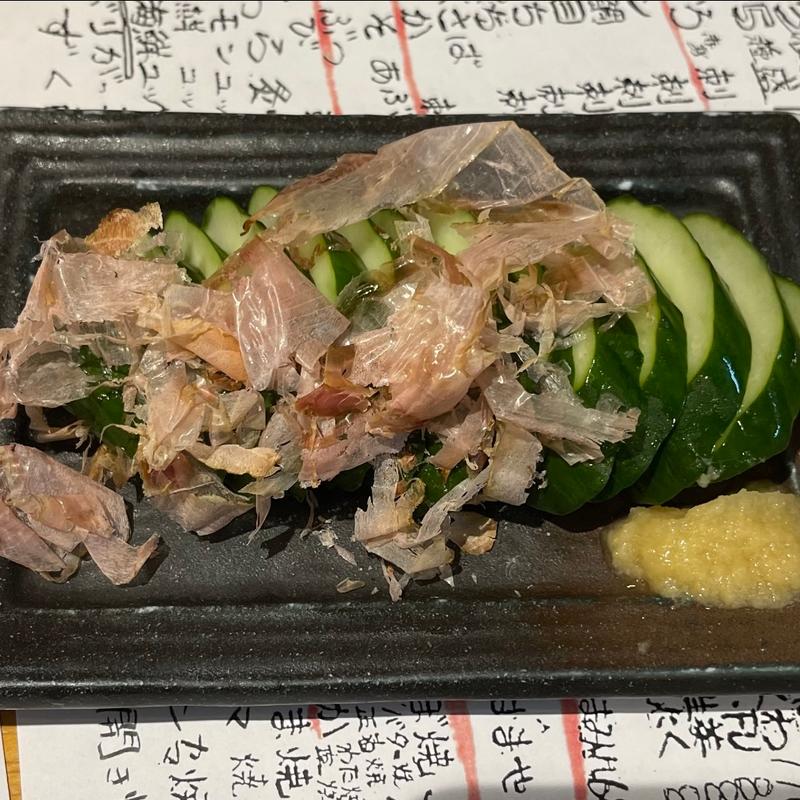 きゅうりの一本漬け(地魚屋台　とっつぁん 福島店 )