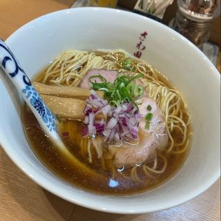 炭火焼鯵煮干醤油そば(らぁ麺 さわ田)