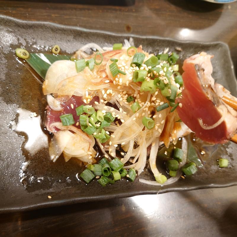 鰹ののっけ盛り(蔵之助 亀戸店)