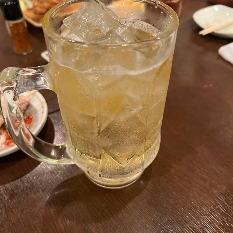 メガハイボール(草加やきとり梵-TORIBON-)