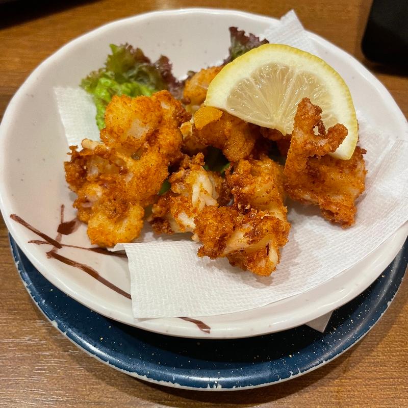 なんこつ唐揚げ(回転さかなや鮨　魚忠 今池店 （うおちゅう）)