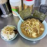 ネギ味噌ラーメン、半ライス(ラーメンショップ 野田店 )