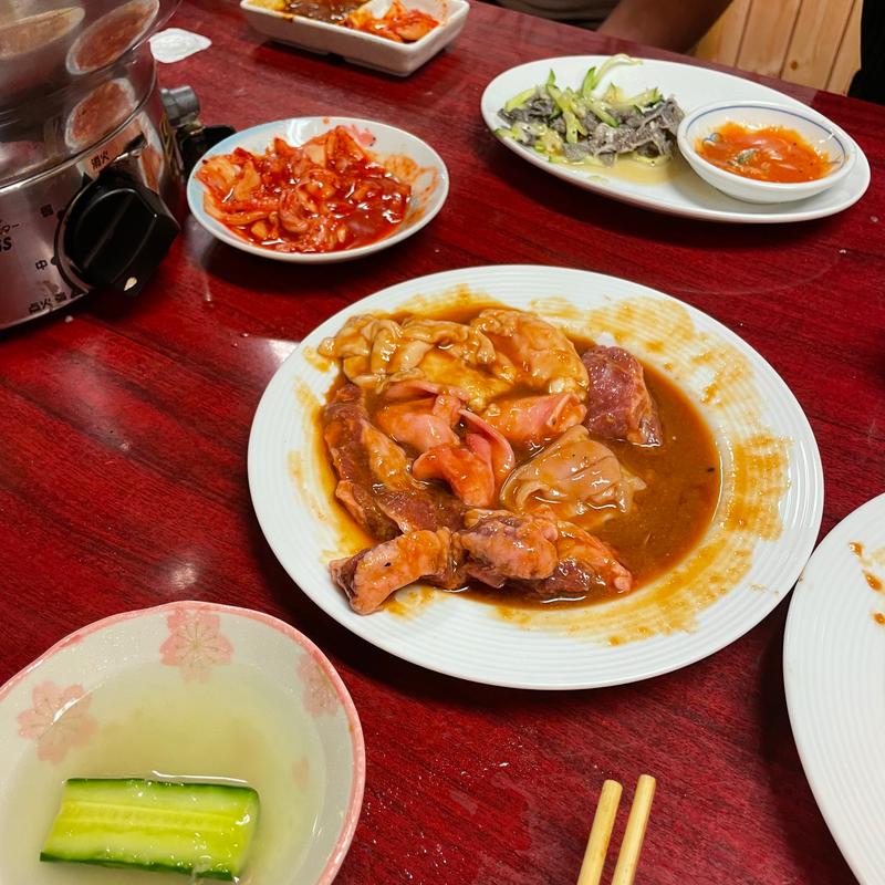 豚ホルモン盛合わせ(ホルモン焼き 三味)