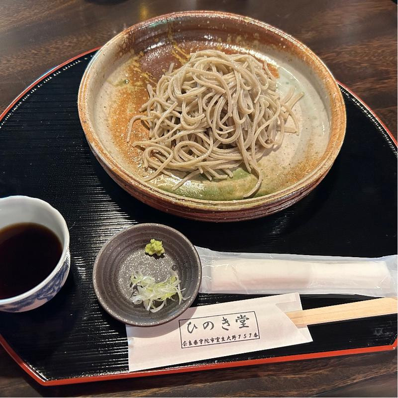 もり蕎麦(ひのき堂)