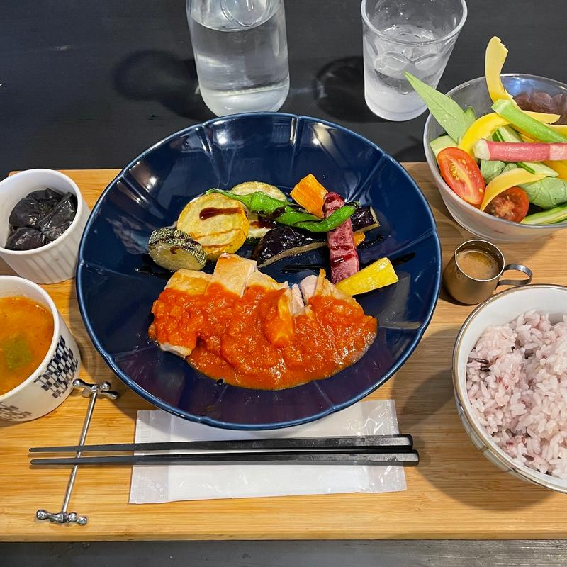 チキングリル定食(はなまるキッチン)