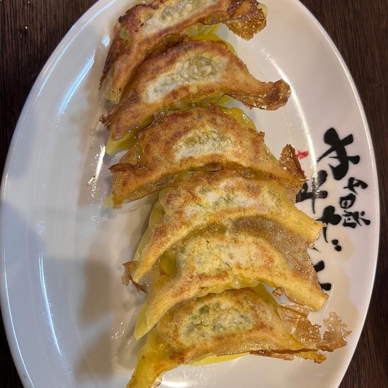 鮭とチーズ餃子(千日前やすだや なんばの餃子専門店)