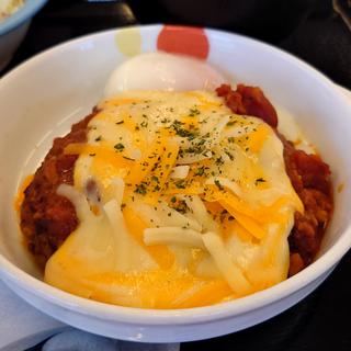 チーズうまトマハンバーグ(松屋 城清水店 )