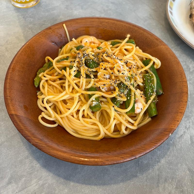 エビとアスパラガスのオーロラソース(サイゼリヤ 春日井松本店 )