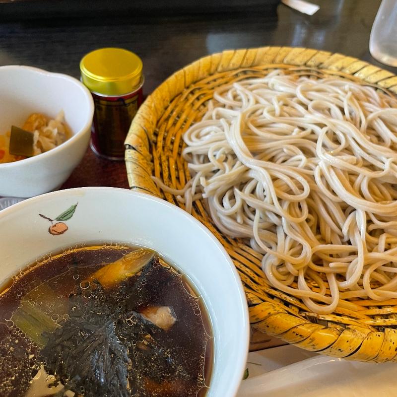 地鶏つけ蕎麦(そば処 幸輪 )