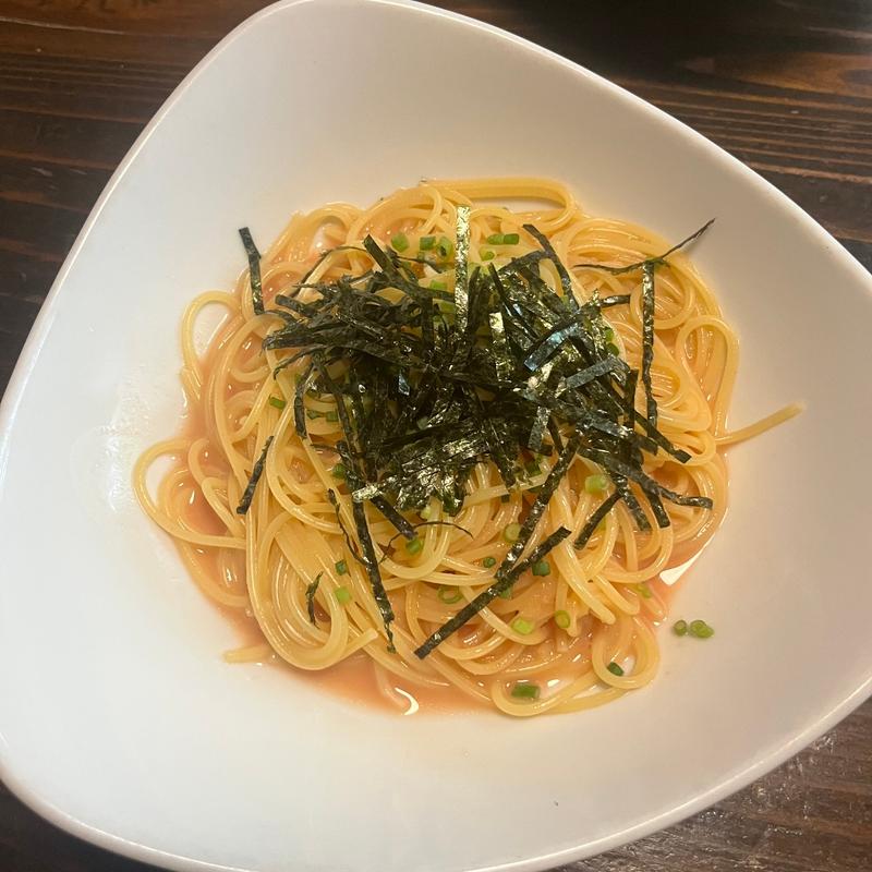 明太子とのりのパスタ(珈琲城フィレンツェ )