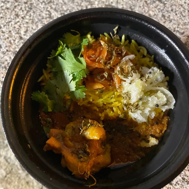 チキンカリー(六本松 カレチネ)