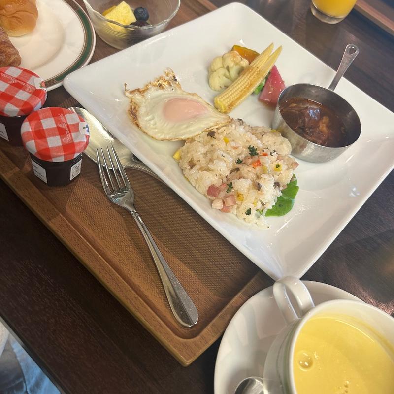 2日目朝食メニュー(グリル)