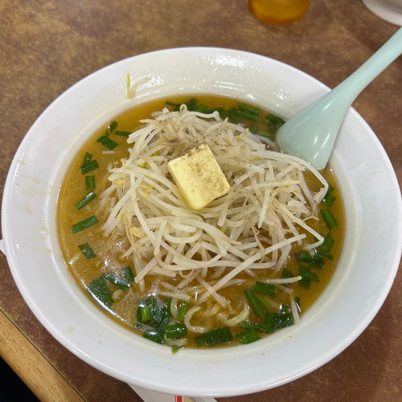 塩バターラーメン(くるまやラーメン 北谷津店)