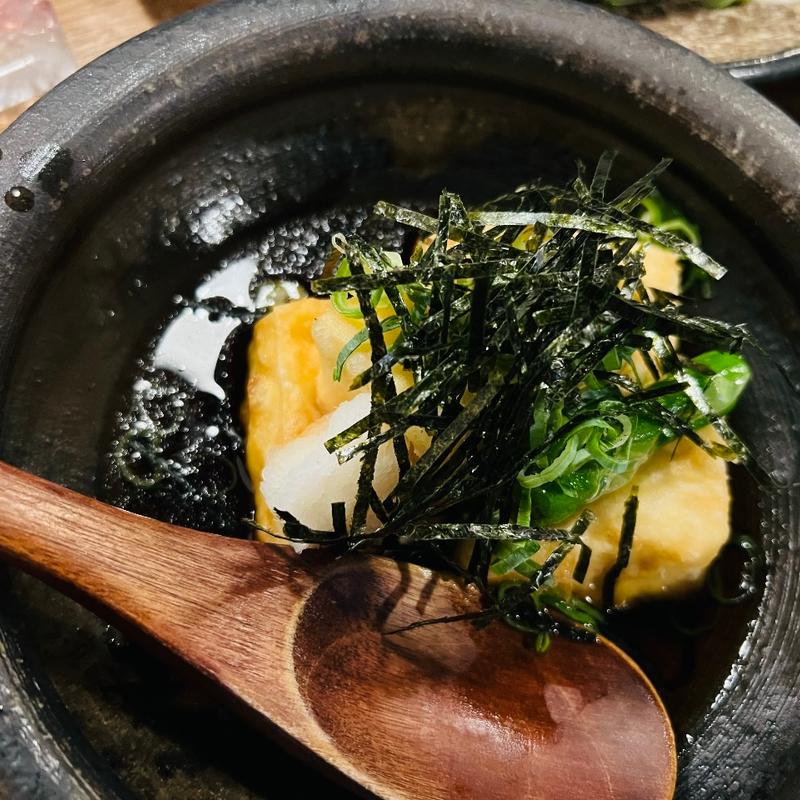 揚げ出し豆腐(ベッチャーの胃ぶくろ)