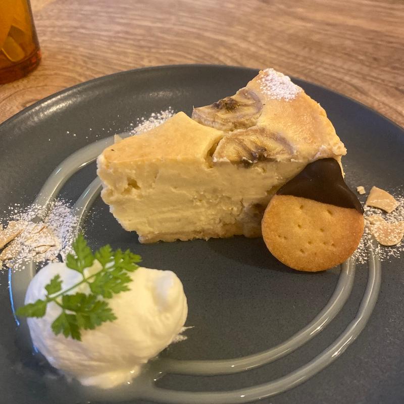 季節のチーズケーキ(ムブカフェ)