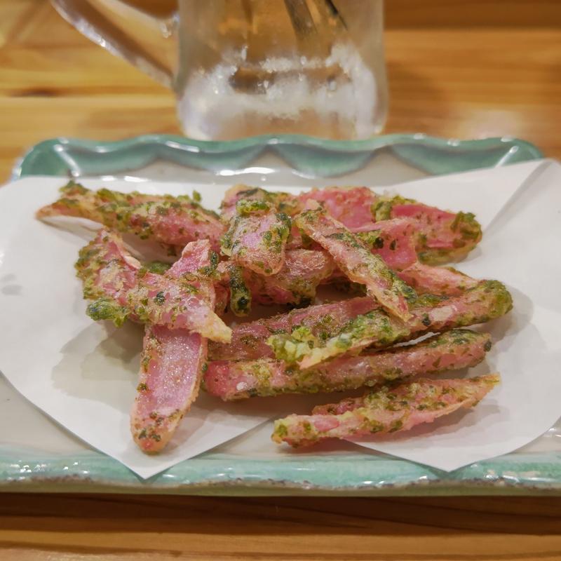 新生姜天ぷら(一軒め酒場 上大岡店)