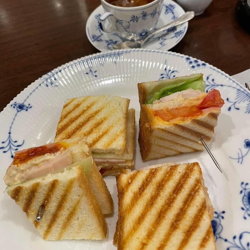 ホットサンド(椿屋カフェ 新宿東口店)