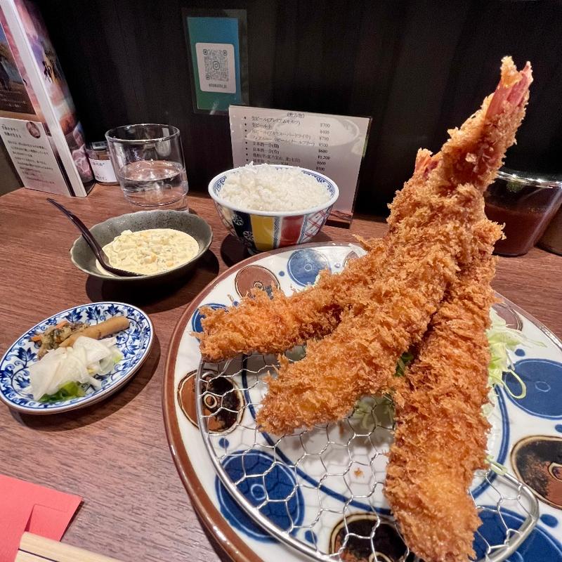 エビフライ(とんかつじゅうろく)